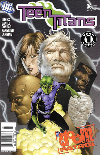 Cover for Teen Titans (DC, 2003 series) #36 [Newsstand]
