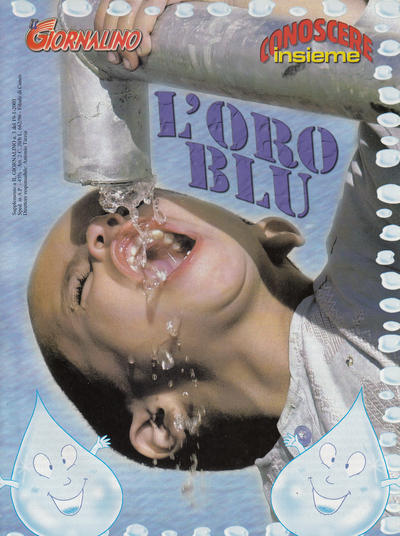 Cover for Supplementi a  Il Giornalino (Edizioni San Paolo, 1982 series) #3/2003 - Conoscere Insieme - L' Oro Blu