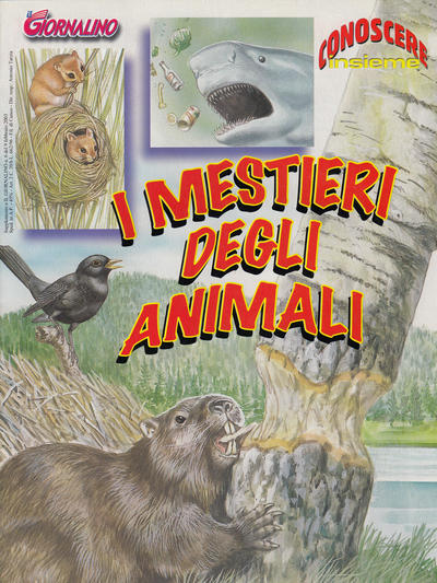 Cover for Supplementi a  Il Giornalino (Edizioni San Paolo, 1982 series) #6/2003 - Conoscere Insieme - I mestieri degli animali