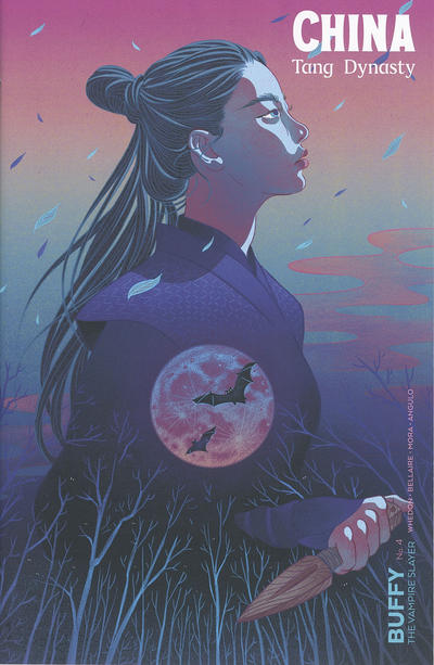 Cover for Buffy the Vampire Slayer (Boom! Studios, 2019 series) #4 [Ruan Chosen One Variant Cover]