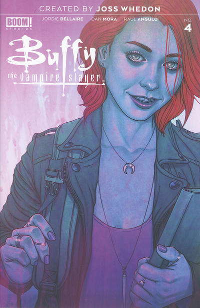 Cover for Buffy the Vampire Slayer (Boom! Studios, 2019 series) #4 [Frison Color Variant Cover]