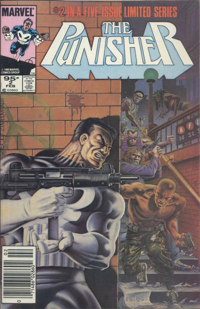 Cover for The Punisher (Marvel, 1986 series) #2 [Canadian]