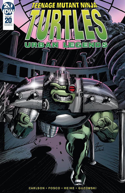 Cover for Teenage Mutant Ninja Turtles: Urban Legends (IDW, 2018 series) #20 [Cover A - Frank Fosco]