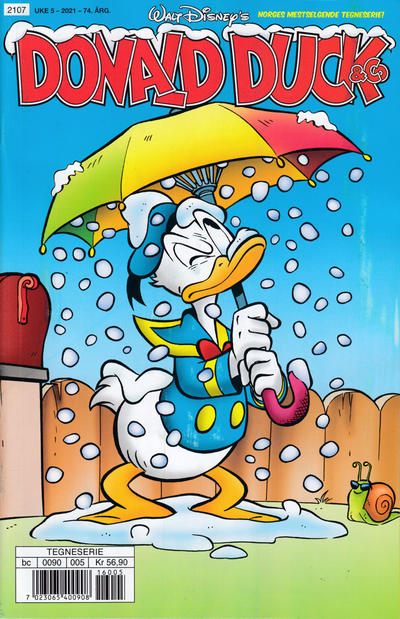 Cover for Donald Duck & Co (Hjemmet / Egmont, 1948 series) #5/2021