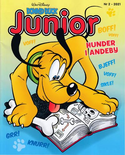 Cover for Donald Duck Junior (Hjemmet / Egmont, 2018 series) #2/2021