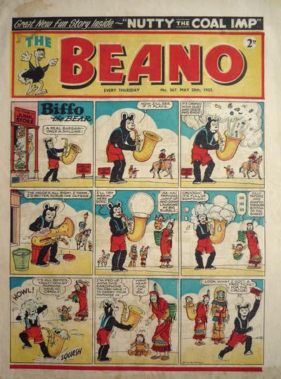 Cover for The Beano (D.C. Thomson, 1950 series) #567