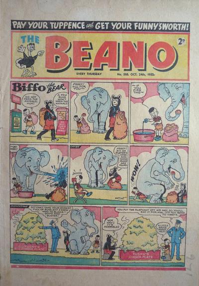 Cover for The Beano (D.C. Thomson, 1950 series) #588