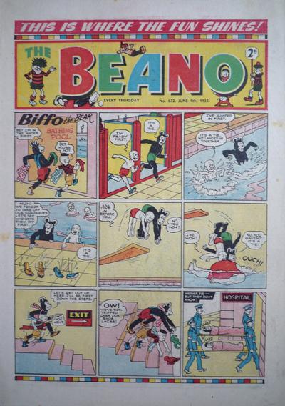 Cover for The Beano (D.C. Thomson, 1950 series) #672