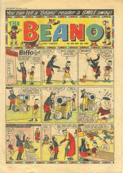 Cover for The Beano (D.C. Thomson, 1950 series) #698