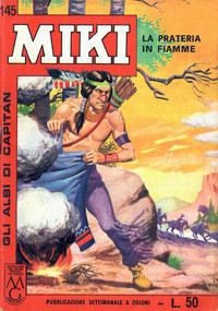 Cover Thumbnail for Gli Albi di Capitan Miki (Casa Editrice Dardo, 1962 series) #145