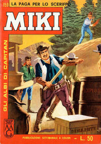 Cover Thumbnail for Gli Albi di Capitan Miki (Casa Editrice Dardo, 1962 series) #159