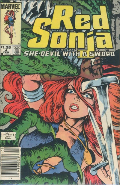 Cover for Red Sonja (Marvel, 1983 series) #4 [Canadian]