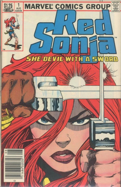 Cover for Red Sonja (Marvel, 1983 series) #1 [Canadian]