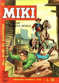 Cover Thumbnail for Gli Albi di Capitan Miki (Casa Editrice Dardo, 1962 series) #222