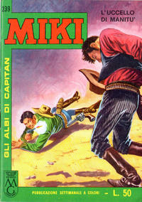 Cover Thumbnail for Gli Albi di Capitan Miki (Casa Editrice Dardo, 1962 series) #239