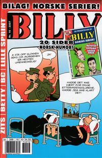 Cover Thumbnail for Billy (Hjemmet / Egmont, 1998 series) #16/2007