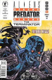 Cover Thumbnail for Aliens vs. Predator vs. The Terminator (Dark Horse, 2000 series) #4 [Newsstand]