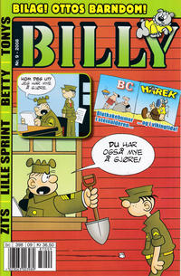 Cover Thumbnail for Billy (Hjemmet / Egmont, 1998 series) #9/2008