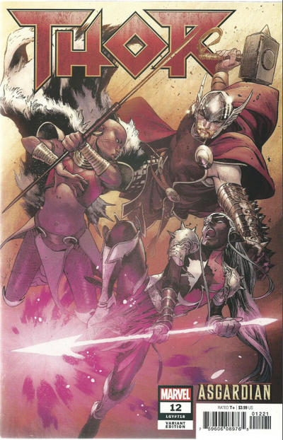Cover for Thor (Marvel, 2018 series) #12 (718) [Olivier Coipel "Asgardian" Cover]