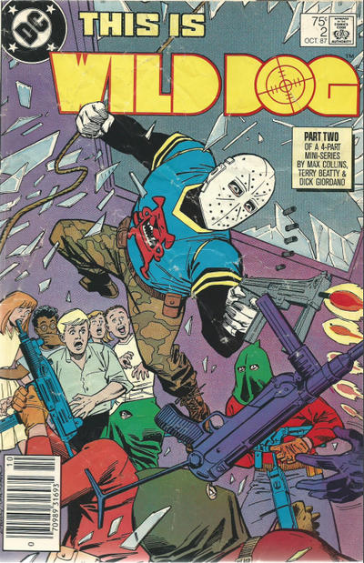 Cover for Wild Dog (DC, 1987 series) #2 [Newsstand]