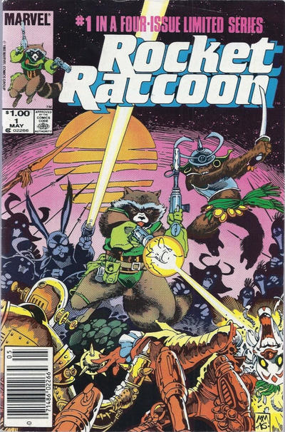 Cover for Rocket Raccoon (Marvel, 1985 series) #1 [Canadian]