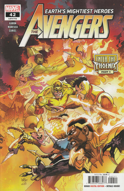 Cover for Avengers (Marvel, 2018 series) #42 (742)
