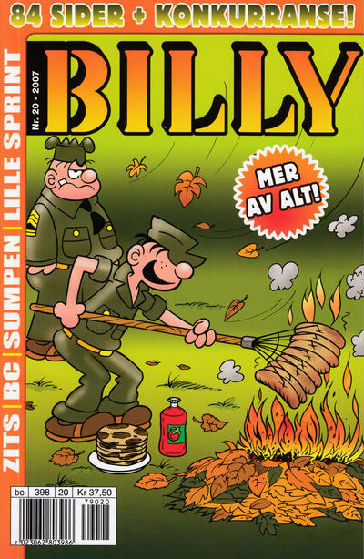 Cover for Billy (Hjemmet / Egmont, 1998 series) #20/2007
