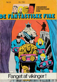 Cover Thumbnail for De Fantastiske Fire (Winthers Forlag, 1978 series) #24
