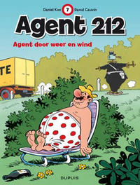 Cover Thumbnail for Agent 212 (Dupuis, 1981 series) #7 - Agent door weer en wind [Herdruk 2009]