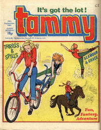 Cover Thumbnail for Tammy (IPC, 1971 series) #24 September 1983