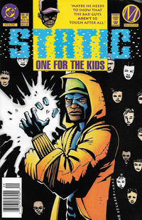 Cover for Static (DC, 1993 series) #15 [Newsstand]