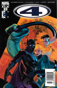 Cover Thumbnail for Marvel Knights 4 (Marvel, 2004 series) #21 [Newsstand]