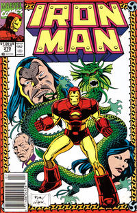Cover Thumbnail for Iron Man (Marvel, 1968 series) #270 [Newsstand]