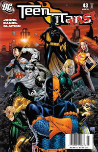 Cover for Teen Titans (DC, 2003 series) #43 [Newsstand]