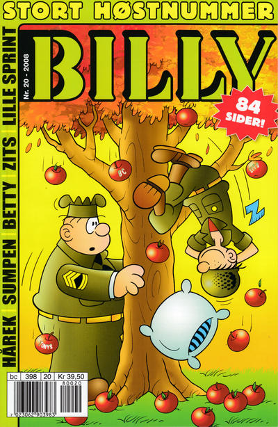 Cover for Billy (Hjemmet / Egmont, 1998 series) #20/2008