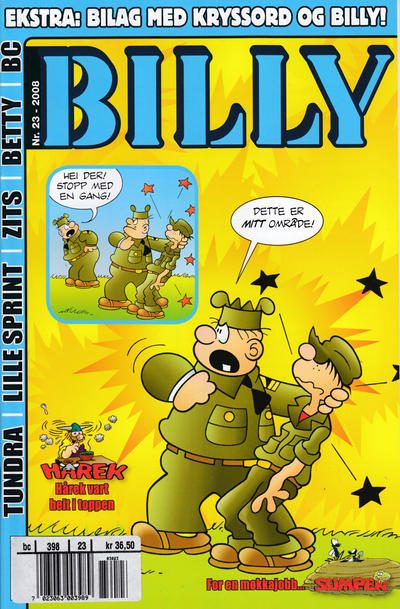 Cover for Billy (Hjemmet / Egmont, 1998 series) #23/2008