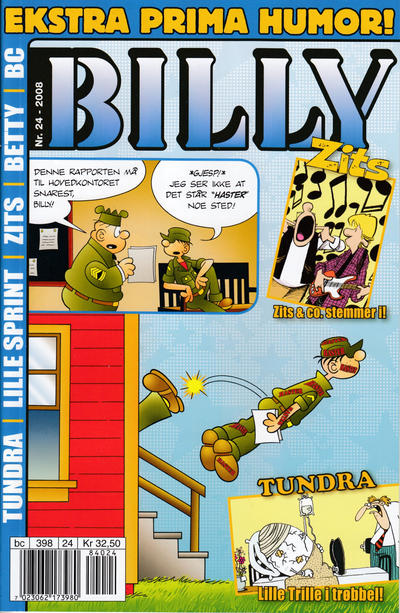 Cover for Billy (Hjemmet / Egmont, 1998 series) #24/2008