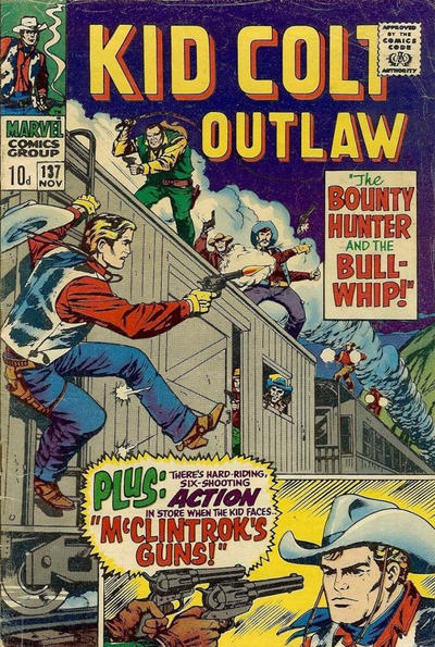 Cover for Kid Colt Outlaw (Marvel, 1949 series) #137 [British]