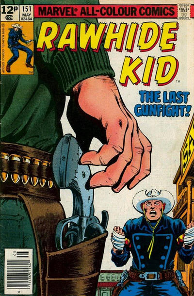 Cover for The Rawhide Kid (Marvel, 1960 series) #151 [British]