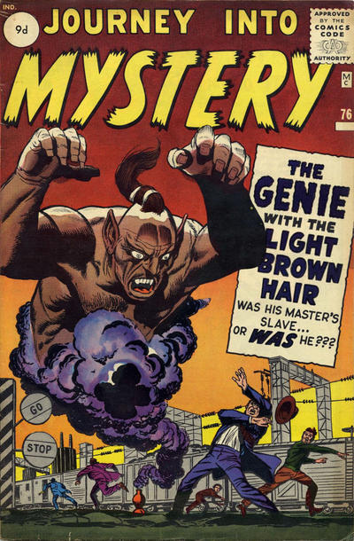Cover for Journey into Mystery (Marvel, 1952 series) #76 [British]