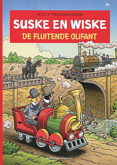 Cover for Suske en Wiske (Standaard Uitgeverij, 1967 series) #356 - De fluitende olifant
