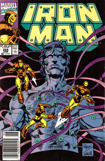 Cover for Iron Man (Marvel, 1968 series) #269 [Newsstand]