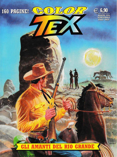 Cover for Color Tex (Sergio Bonelli Editore, 2011 series) #17 - Gli amanti del Rio Grande