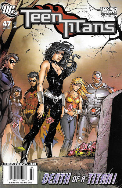 Cover for Teen Titans (DC, 2003 series) #47 [Newsstand]