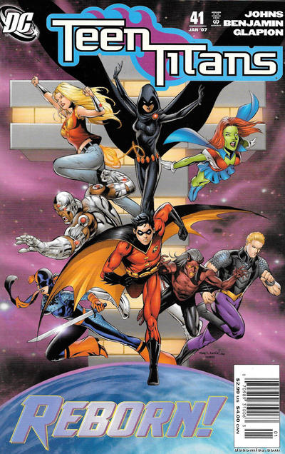 Cover for Teen Titans (DC, 2003 series) #41 [Newsstand]