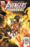 Cover for Avengers/Invaders (Marvel, 2008 series) #1 [Newsstand]