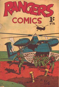 Cover Thumbnail for Rangers Comics (H. John Edwards, 1950 ? series) #72