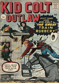 Cover for Kid Colt Outlaw (Marvel, 1949 series) #103 [British]
