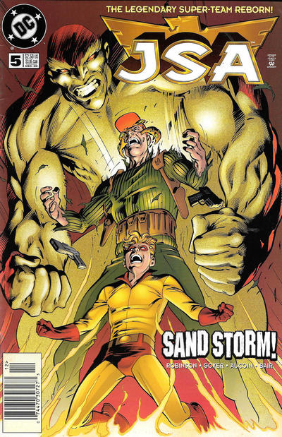 Cover for JSA (DC, 1999 series) #5 [Newsstand]