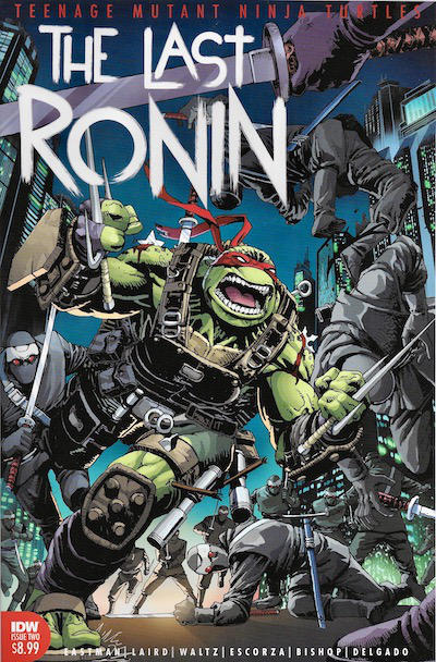 Cover for TMNT: The Last Ronin (IDW, 2020 series) #2 [Cover A - Esau Escorza and Issac Escorza]